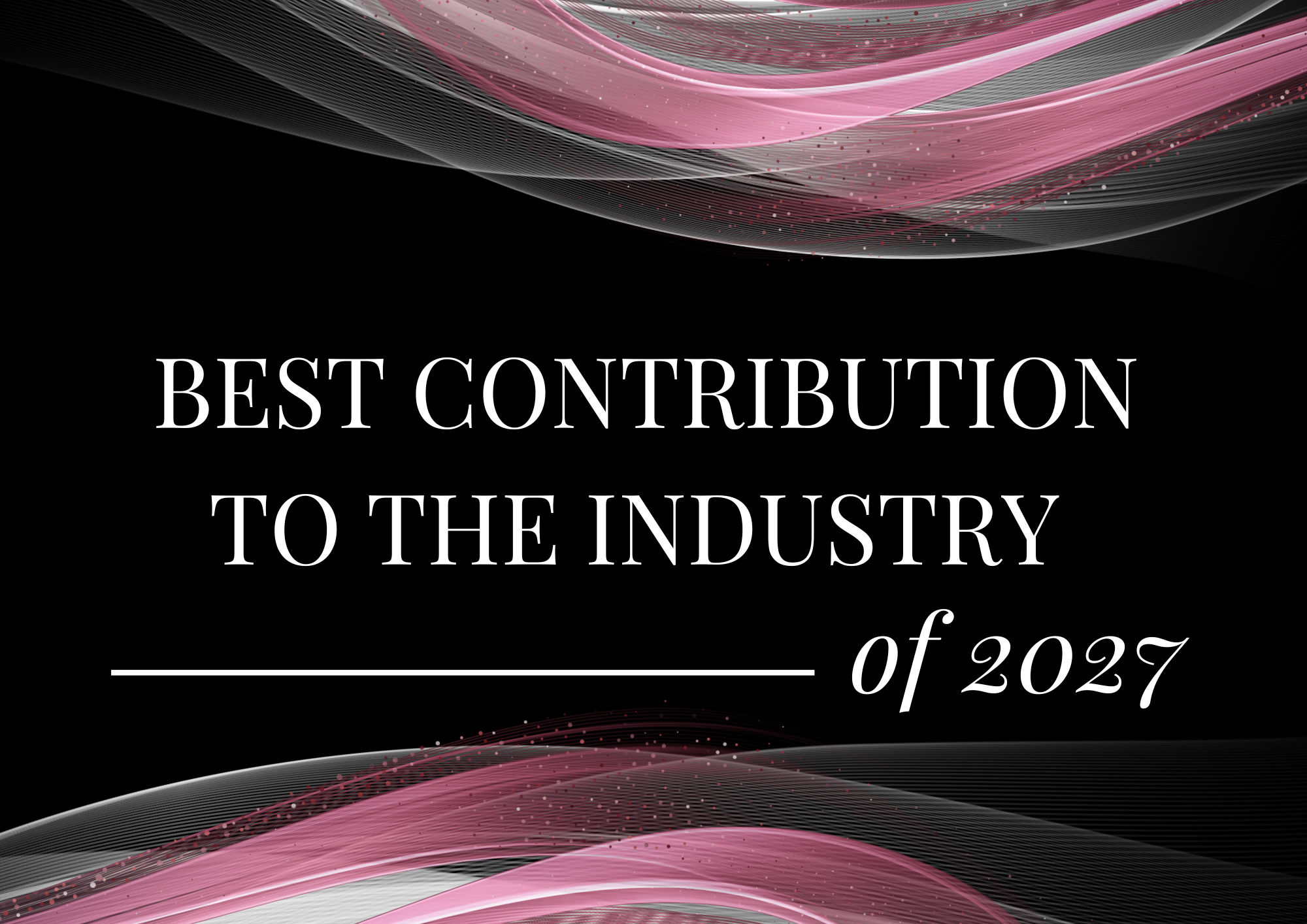 Best contribution to the industry